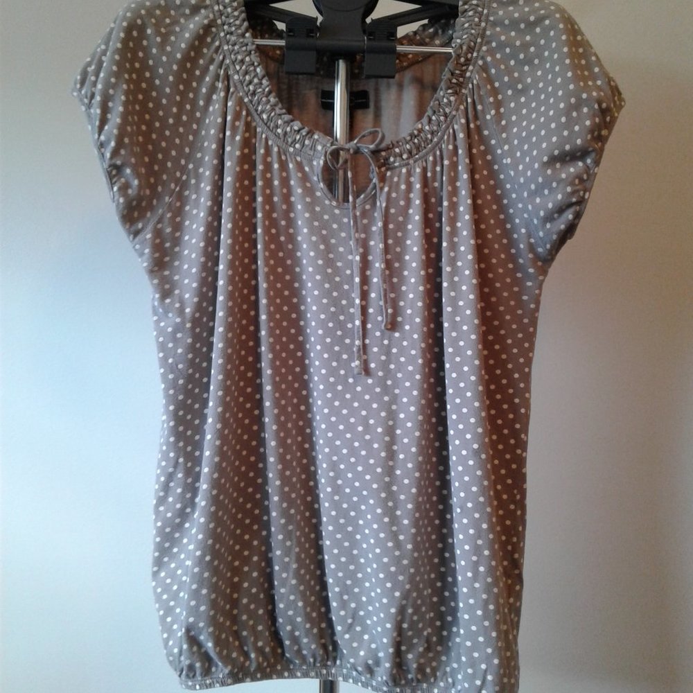 Polka Dot Blouse XL